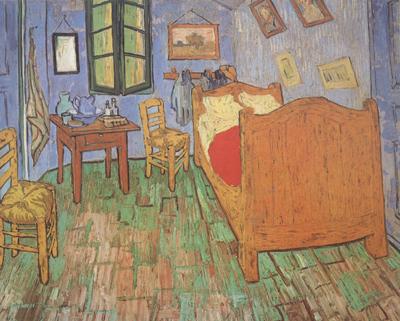 Vincent Van Gogh Vincet's Bedroom in Arles (nn04) oil painting image